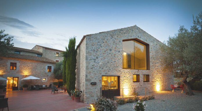 Un hotel boutique en el campo