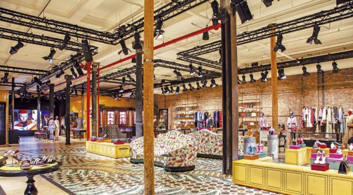 Un interior “guccificado”