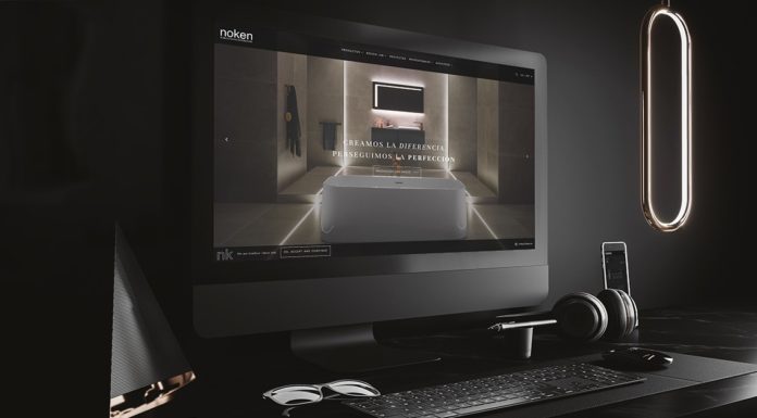 Nueva web de Noken Porcelanosa Bathrooms para mostrar el baño del futuro