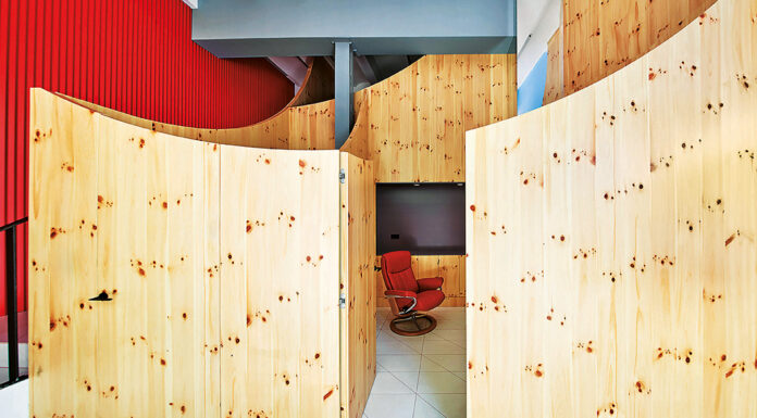 Tabiques interconectados