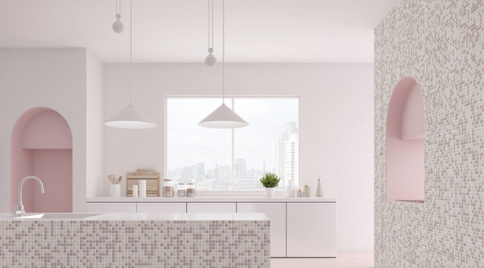 Mosaicos que transmiten energía positiva y un toque slow