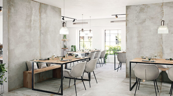 Láminas de gran formato, imbatibles en interiores