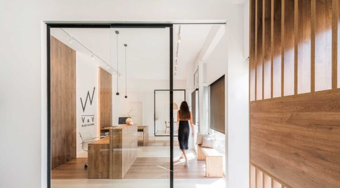 Un lugar de trabajo diáfano