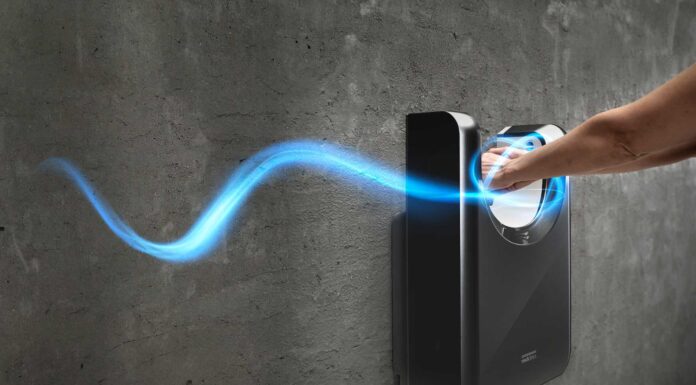 La evolución del concepto de secador de manos automático