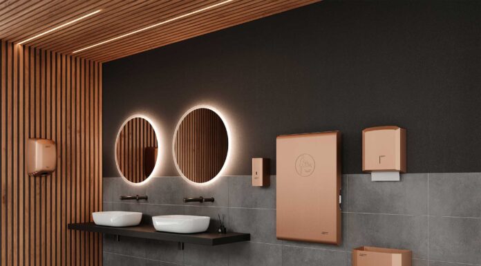 Cambiador de pañales Babymedi con acabado PVD